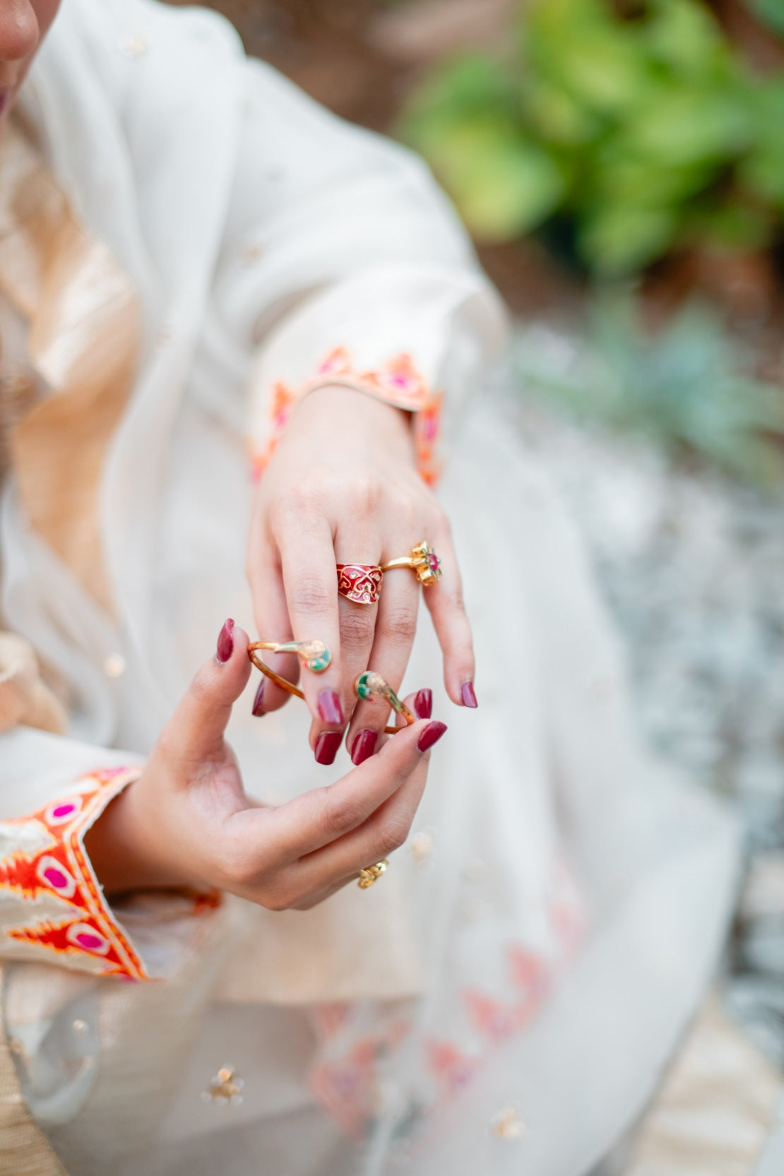 Mian Mitthu Silver Bangle